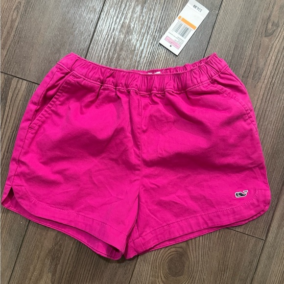 Vineyard Vines Other - Vineyard Vines Girls Pink Pull On Everyday Shorts Youth Small NWT Whale